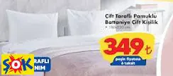 ÇİFT TARAFLI PAMUKLU BATTANİYE ÇİFT KİŞİLİK • 180X220 CM ÇİFT TARAFLI PAMUKLU BATTANİYE ÇİFT KİŞİLİK • 180X220 CM